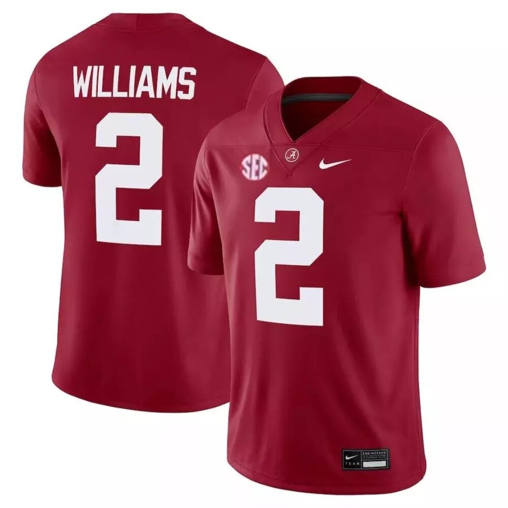 Nike Athletic Performance Crimson Jersey with White Accents